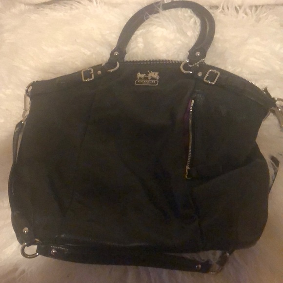 Coach Leather Satchel Purse - Picture 7 of 11